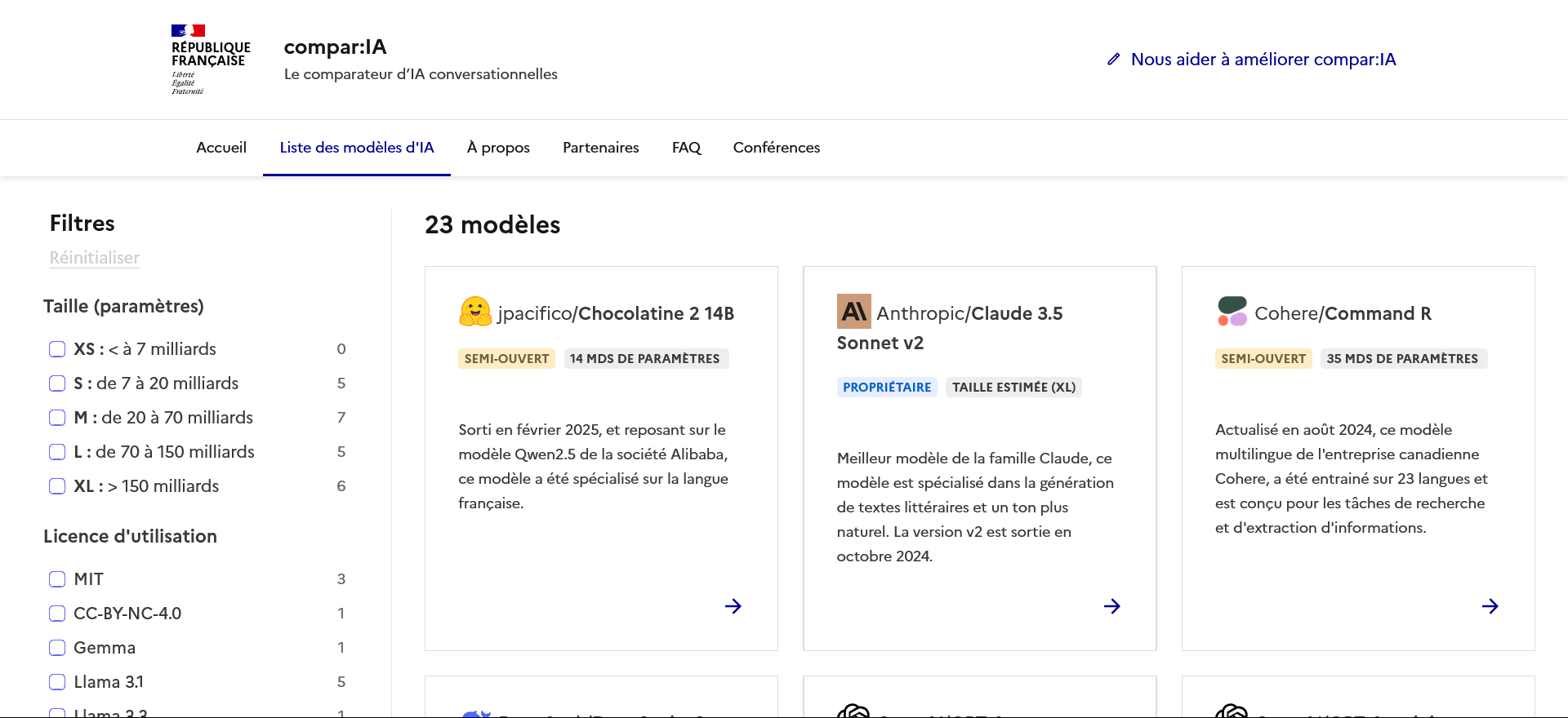 Compar:IA : un outil gratuit pour comparer les réponses des IA génératives en français