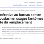 Enquête Ipsos pour Greenworking - L'impact de l'IA générative sur les salariés