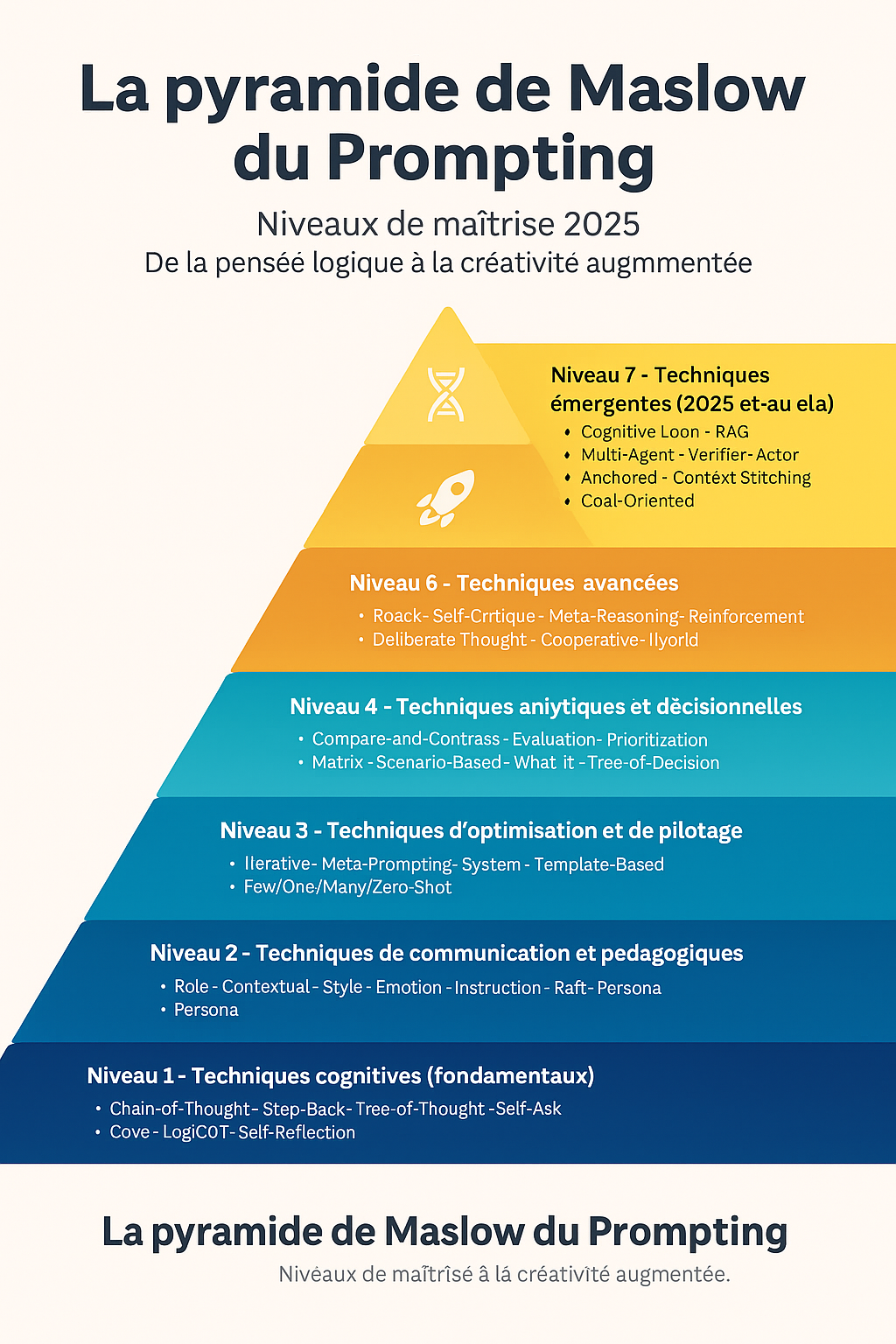 Vers une pyramide de Maslow du Prompting
